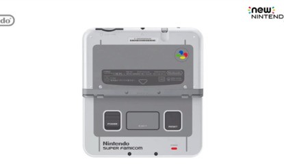 We'd Sure Love to See This Japanese Super Famicom New Nintendo 3DS XL in the West