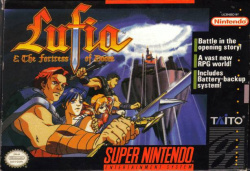 Lufia & The Fortress of Doom Cover