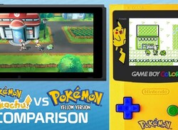Pokémon Let's Go Pikachu And Pokémon Yellow Side-By-Side Comparison