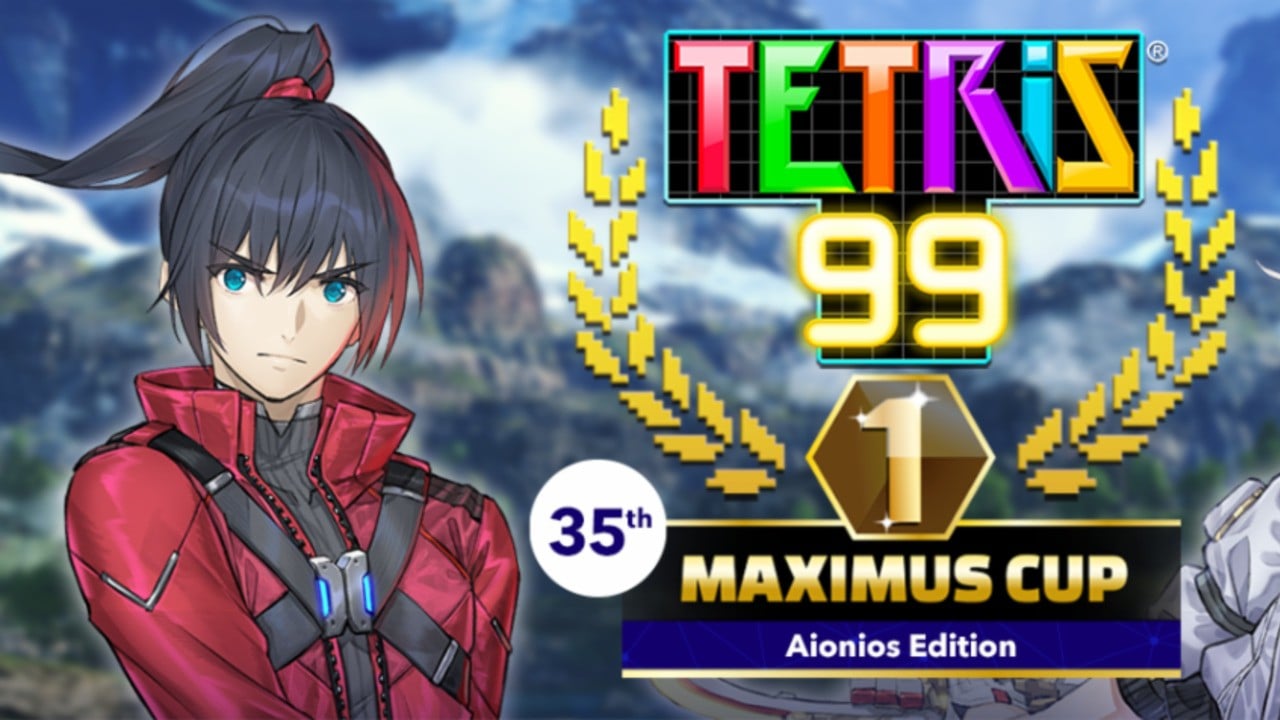 Tetris 99 35th Maximus Cup with Xenoblade Chronicles 3 theme