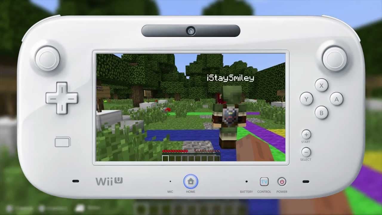 minecraft for wii console