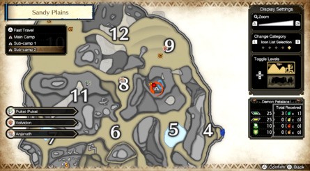 Sandy Plains Sub-Camp 2 Map