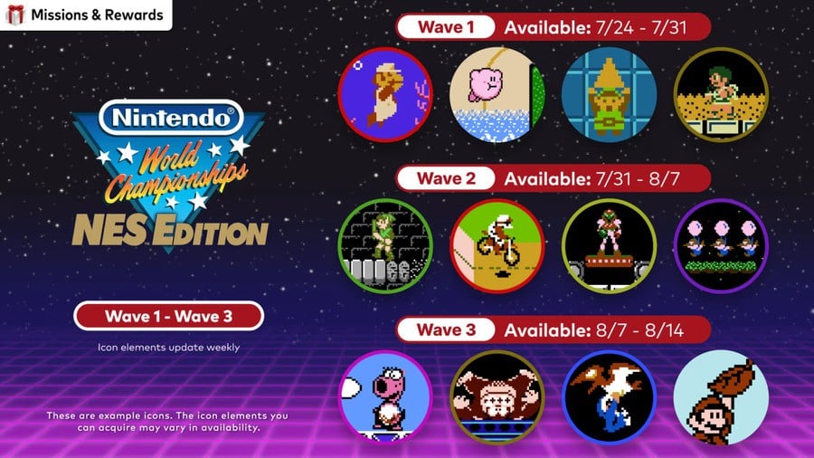 Nintendo World Championships: Switch Online NES Version Icon