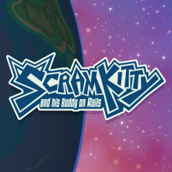 Scram Kitty and his Buddy on Rails Cover