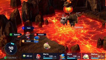 Super Mario RPG: How To Defeat Czar Dragon 4