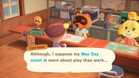 May Day Play Tom Nook Animal Crossing New Horizons