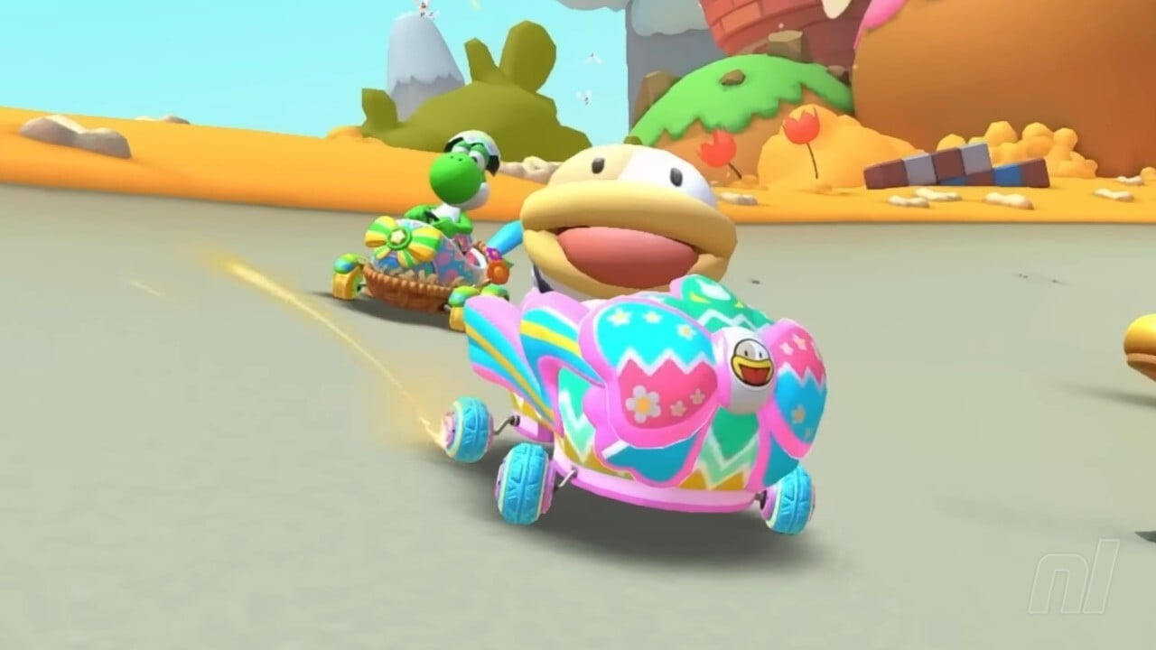 Похоже, Поши может приехать на Mario Kart Tour