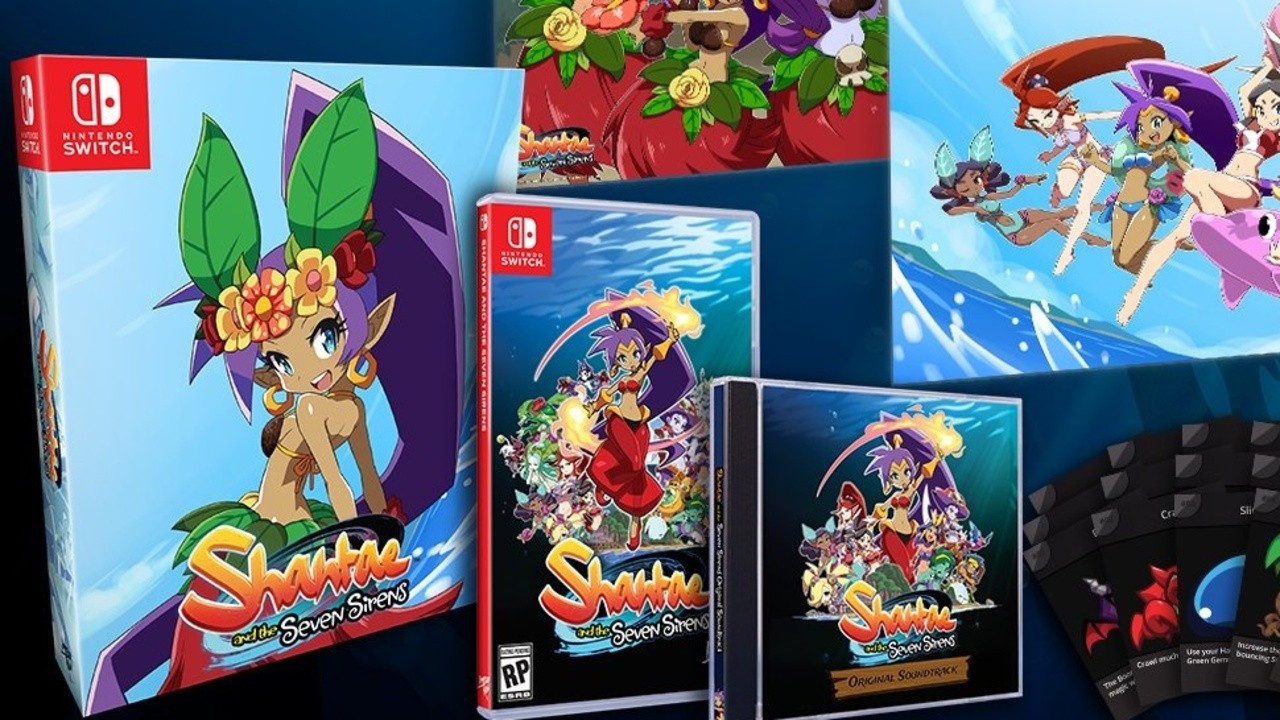 shantae and the seven sirens physical release date