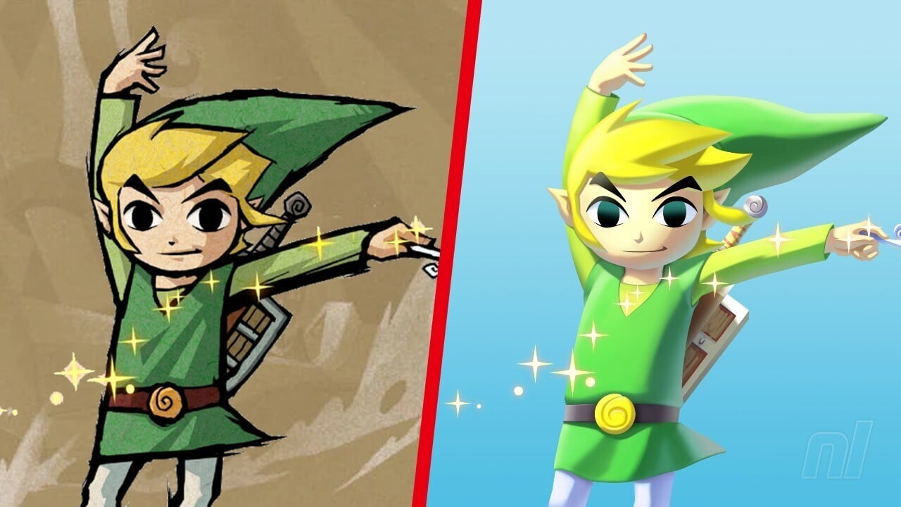 Wind Waker HD の Zelda: Bloom Lighting と OG の「Flat」のどちらが好きですか?