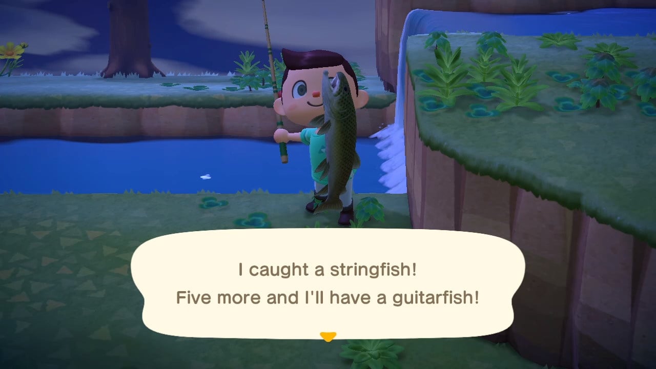 Animal Crossing: New Horizons: Stringfish - Where, When And How To Catch  The Rare Stringfish