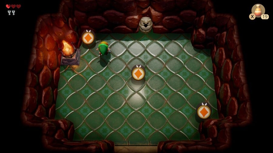 Green tiled room puzzle