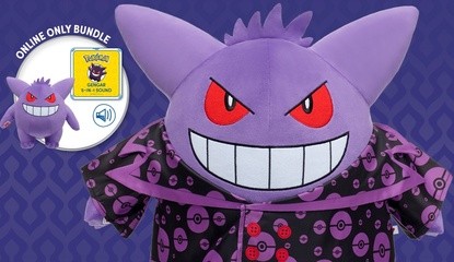 Gengar Joins Build-A-Bear's Range Of Pokémon Plush