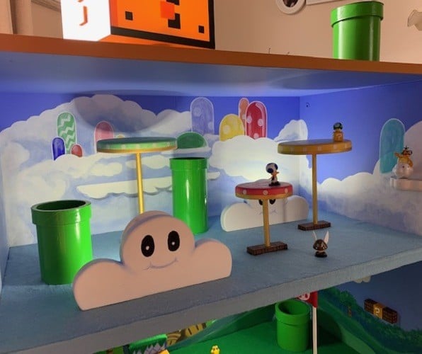 Home Made Super Mario World Play Set