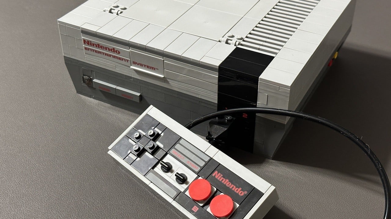 Random: Sakurai Shows Off His LEGO NES