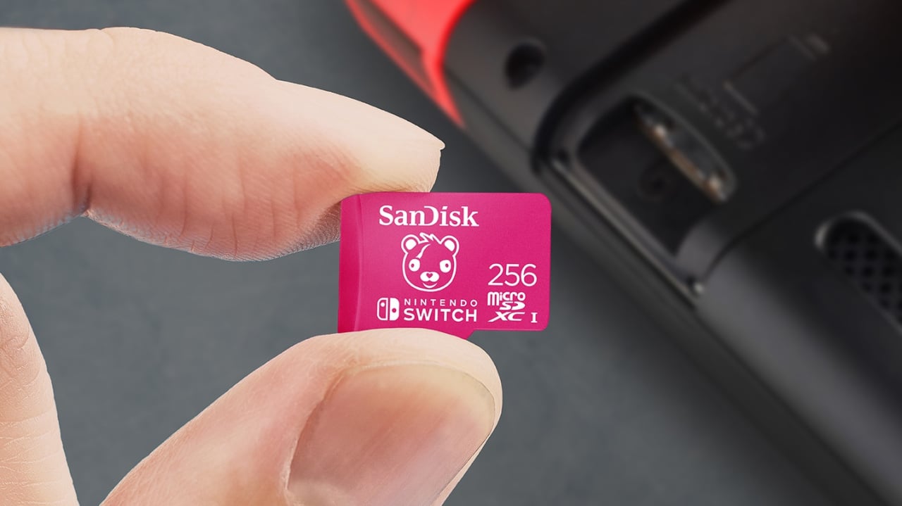 Boost your Switch's storage space with a 128GB microSD for less than $20