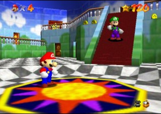 Luigi WAS in Super Mario 64