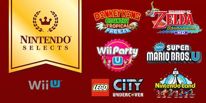 Nintendo Selects - Wii U games added! 