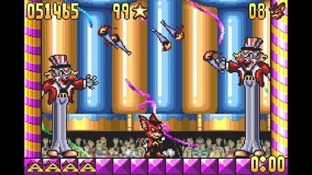 Aero the Acro-Bat GBA screenshit