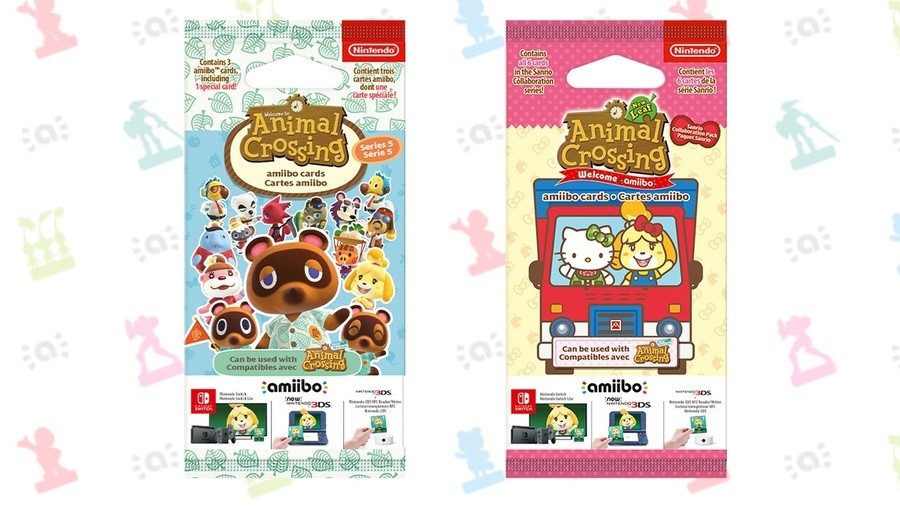 Las tarjetas Sanrio y Amobo de la serie 5 de Animal Crossing ya están disponibles en mi Nintendo Reino Unido