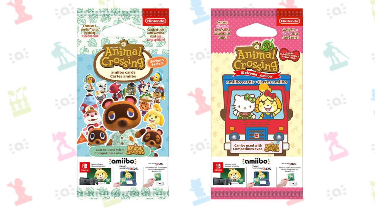 Animal Crossing's Sanrio And Series 5 amiibo Cards Are Now