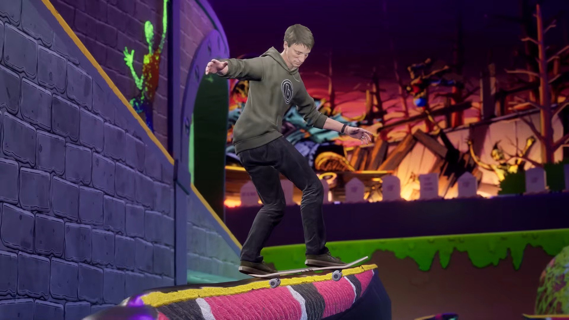 Video: Get A "Bird's Eye View" Of Pinball Park In Tony Hawk's Pro Skater 3 + 4