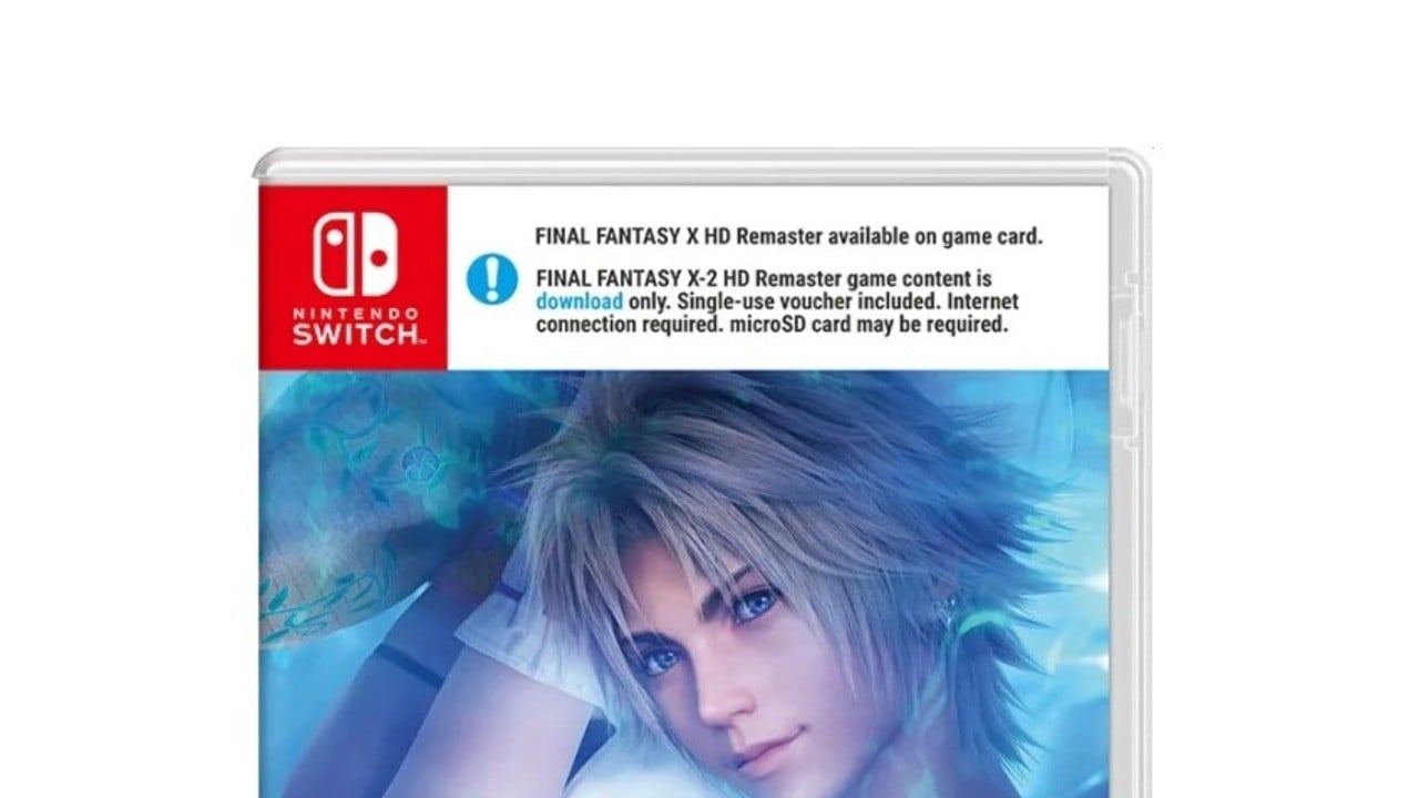 final fantasy x switch digital code