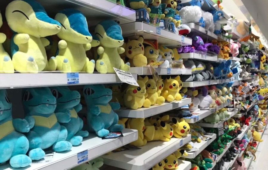 Exclusive Kyoto Pikachu plushies - Picture of Pokémon Center Kyoto -  Tripadvisor