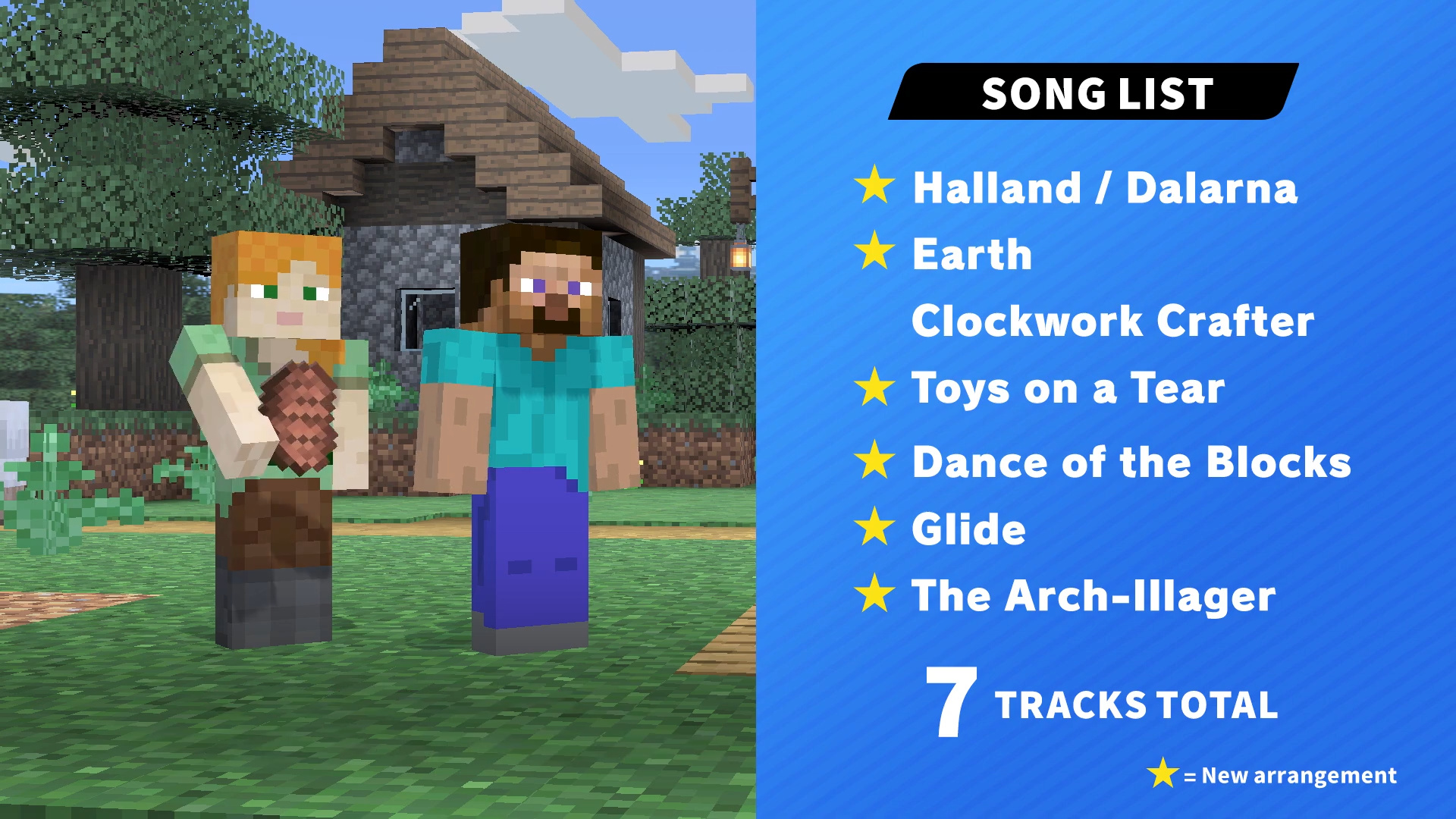 Full Smash Bros Ultimate Minecraft Song List Revealed Seven Tracks In Total Nintendo Life