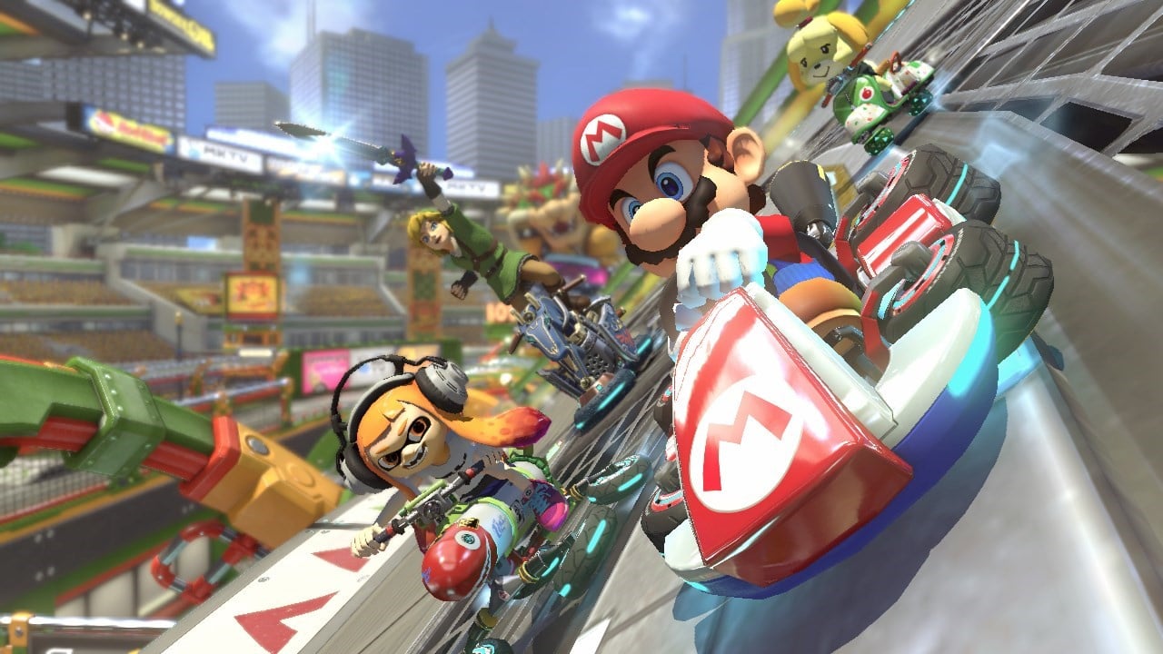 It's 2024. A new Mario Kart is released alongside the Switch 2