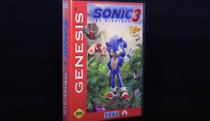 A New Sega Genesis Cart Has Been Created For The Sonic 3 Movie