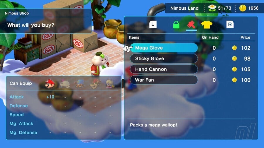 Super Mario RPG: Nimbus Land Walkthrough 3