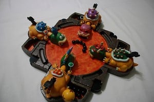 Bowser tries a new tactic to beat Mario