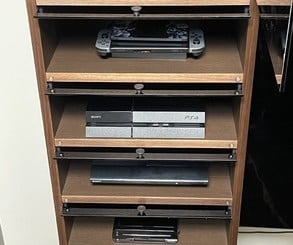 Sakurai Game Collection Cabinet