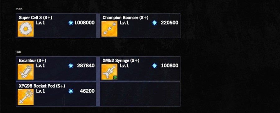 New Weapons