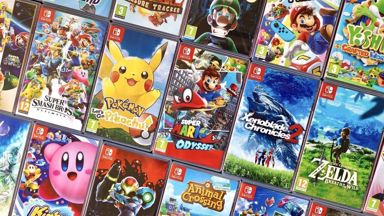 list of switch games by sales