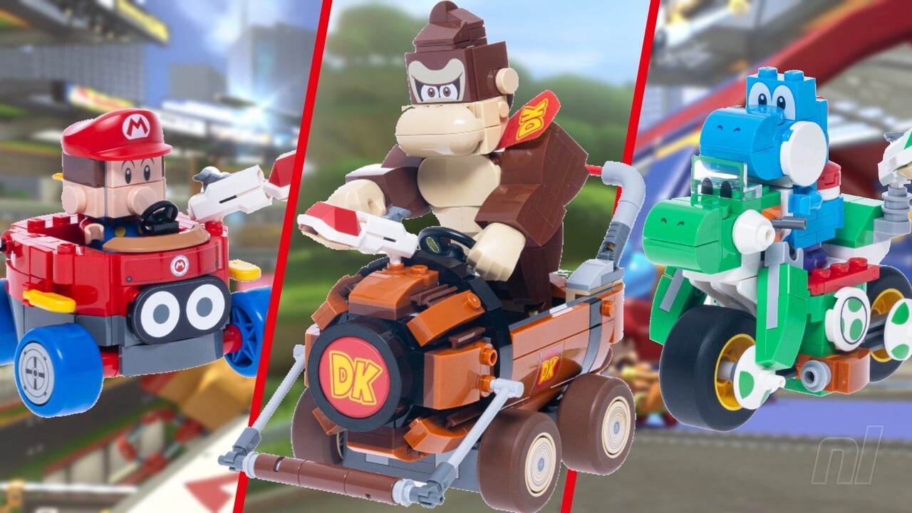 LEGO reveals six new Mario Kart sets coming in 2025