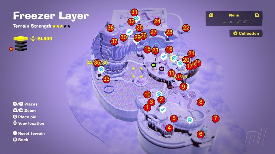 Freezer Layer Banandium Gems SL500 Map