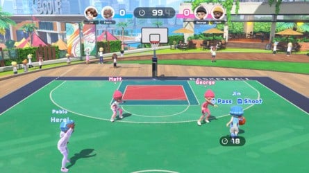 Nintendo Switch Sports Basketball