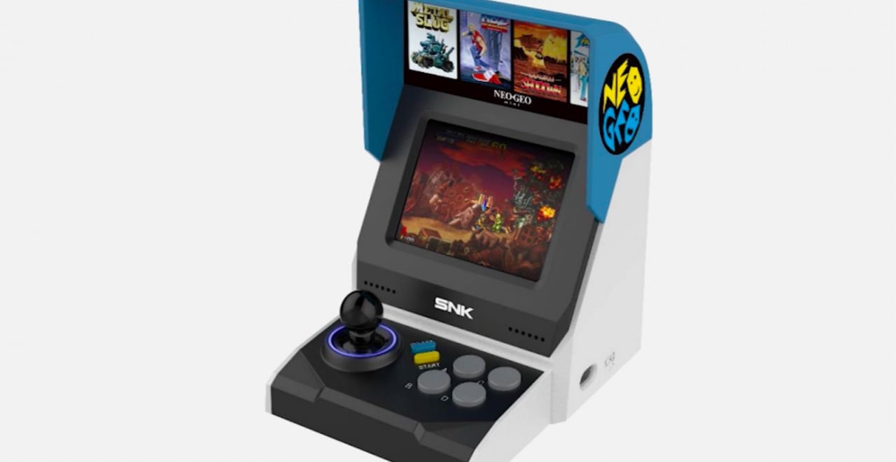 Rumour: The SNK Neo Geo Mini Is A Tiny Arcade Cabinet With 40 Built-In  Games