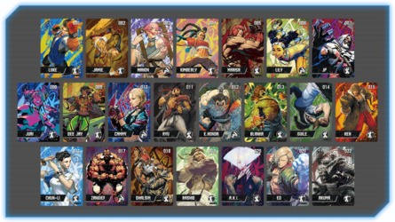 SF6 amiibo cards