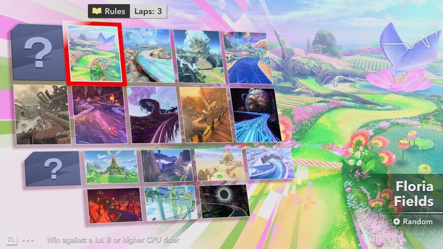 Kirby Air Riders Air Ride Track