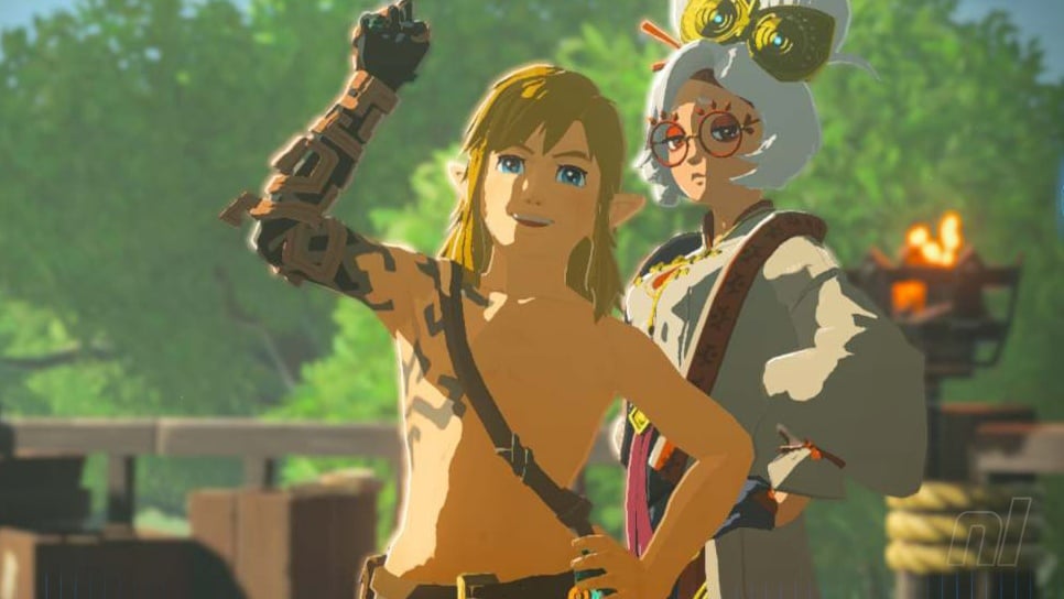 Rastgele Zelda Tears Of The Kingdom Npcleri Naked Link Sesleniyor Oyuncu Bloğu