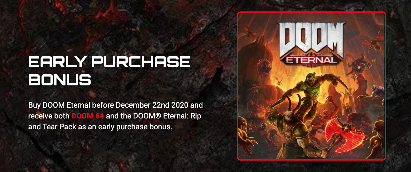 is doom eternal coming to switch