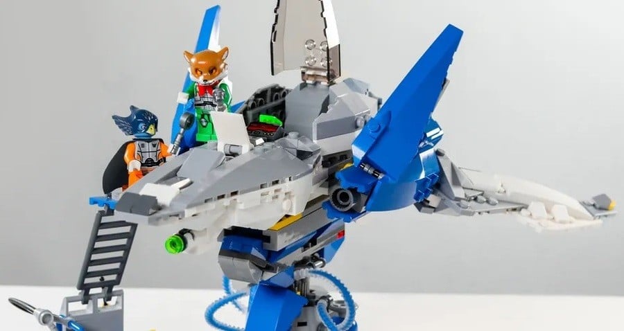 LEGO Star Fox Arwing Fox And Falco