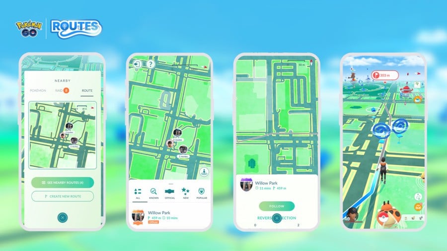 Pokémon GO Routes - Find A Route