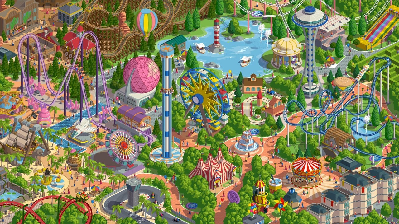 Completed Roller Coaster Tycoon 1 for the first time! : r/rct