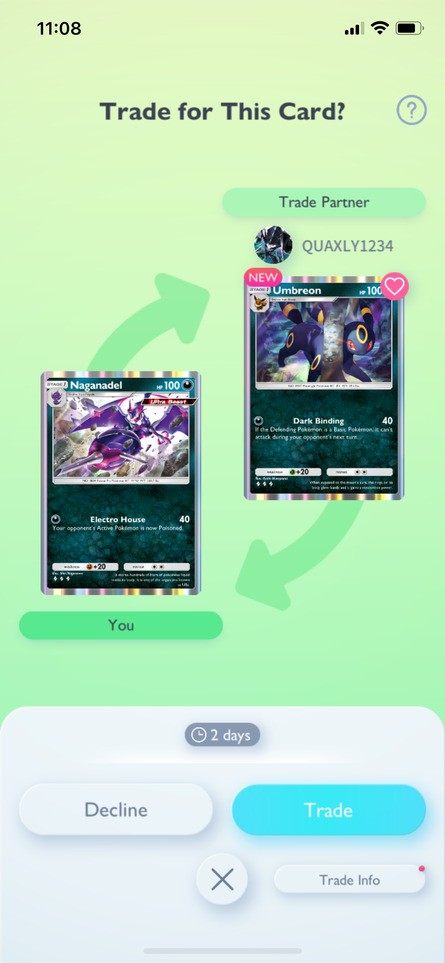 Pokémon Trading Card Game Pocket - Trading