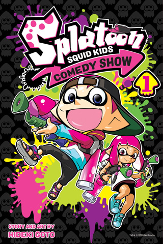 Splatoon S Squid Kids Comedy Show Manga Is Being Localised This July Nintendo Life