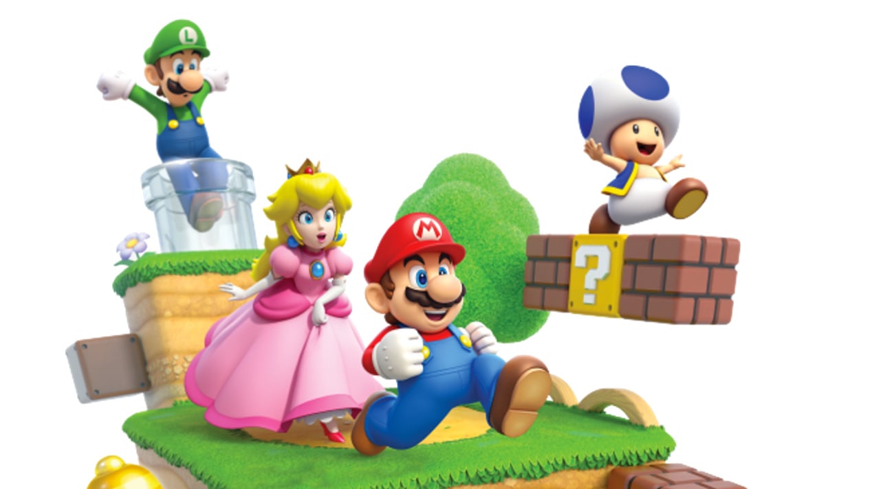 Hộp đựng Super Mario 3D World + Bowser\'s Fury không chỉ bao gồm trò chơi thú vị mà còn có một bức tranh đẹp mắt phía trước để cảm nhận trọn vẹn thế giới của Mario. Đọc kỹ mô tả trên hộp và cười thỏa thích cùng thú cưng lầy lội Bowser. 