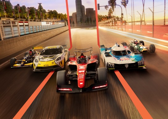 Motorsport Eras Collide In 'Hot Lap Racing', Speeding Onto Switch This July